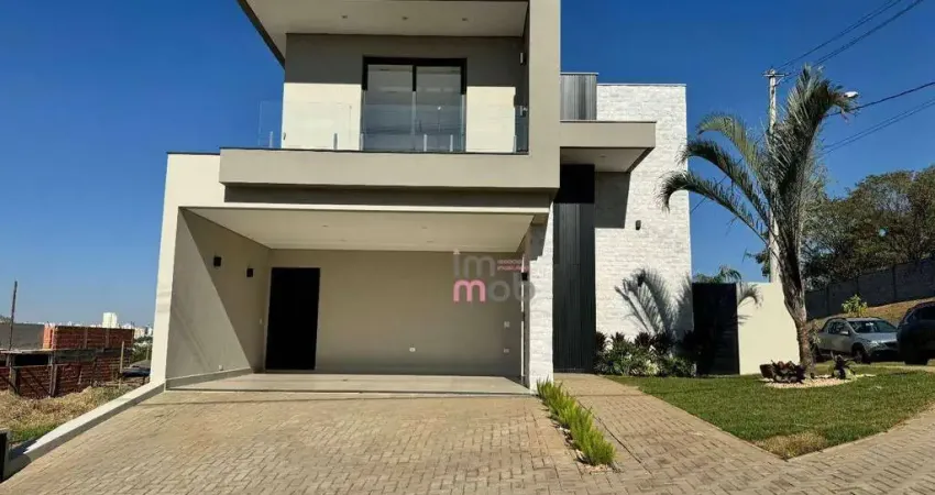 Casa com 3 dormitórios, 240 m² - venda por r$ 2.150.000,00 ou aluguel por r$ 13.094,07/mês - damha ii - piracicaba/sp