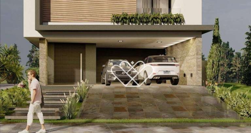 Viva com Luxo e Conforto no Condomínio Alphaville: Casa em Construção com 4 Suítes e Piscina na Brum Imob!