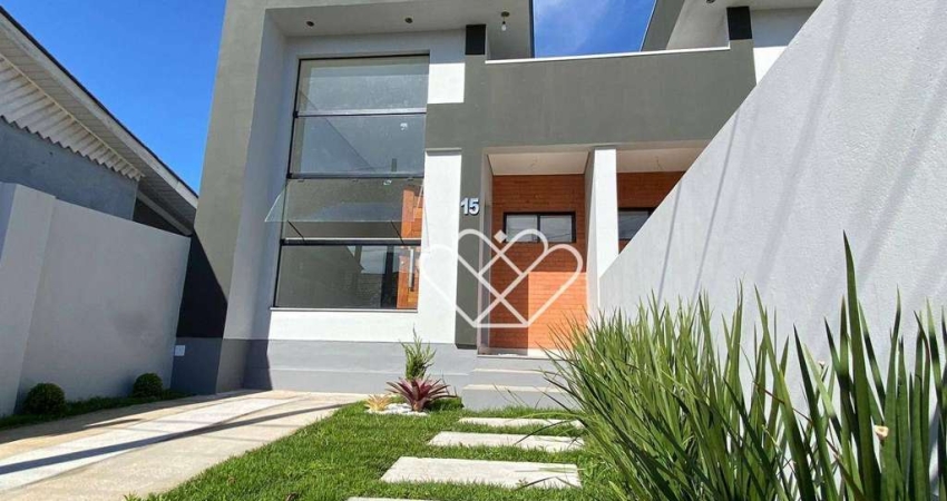 Casa com 3 dormitórios à venda, 80 m² - Parque Olinda - Gravataí/RS