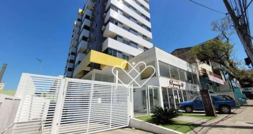 Apartamento com 1 dormitório para alugar, 55 m² - centro - gravataí/rs