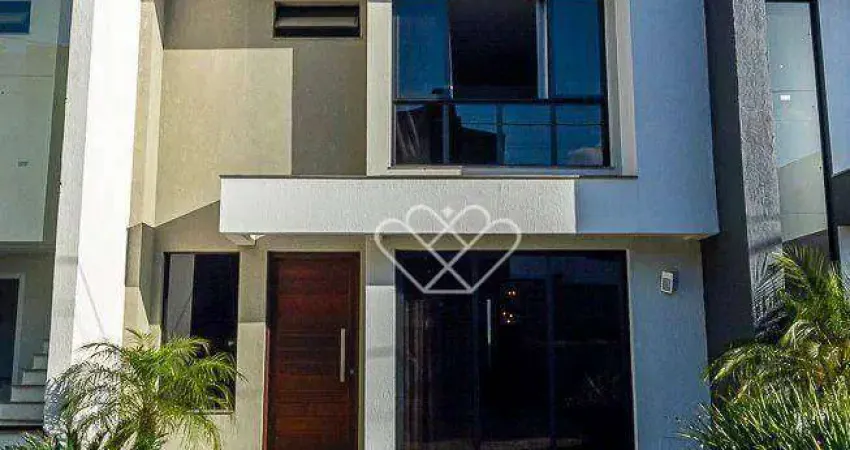 Casa de dois andares à venda e para locação no Residencial Primavera em Gravataí com 120m² privativos