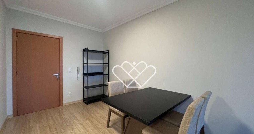 Apartamento semi mobiliado à venda no Centro de Gravataí com 2 dormitórios e área de lazer completa