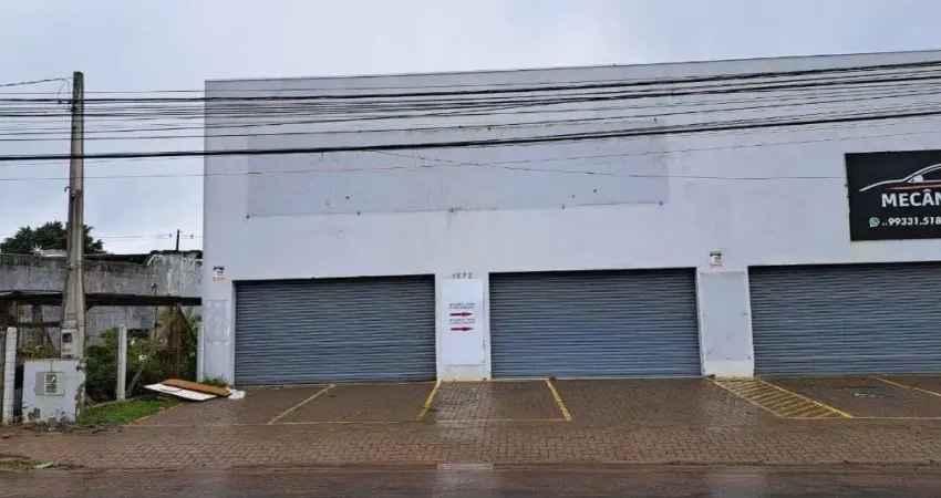 Pavilhão amplo para locação com excelente visibilidade na av. ely corrêa