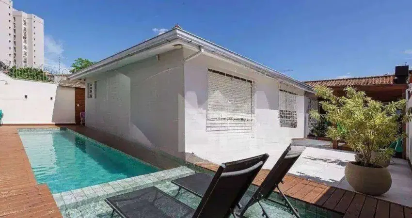 Casa semi-mobiliada com piscina e 3 quartos no jardim lindóia