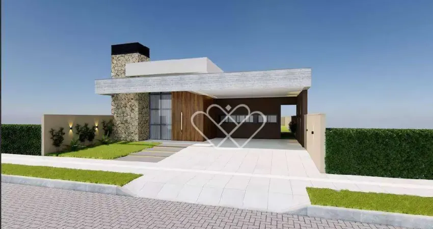 Casa à venda com projeto moderno e ótima área no bairro Dom Feliciano em Gravataí