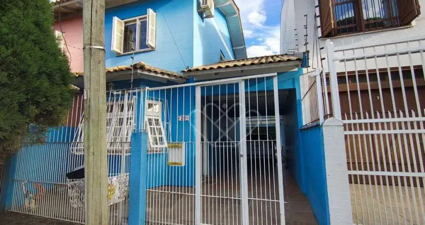 Sobrado com piscina e espaço gourmet no bairro santa cruz em gravataí