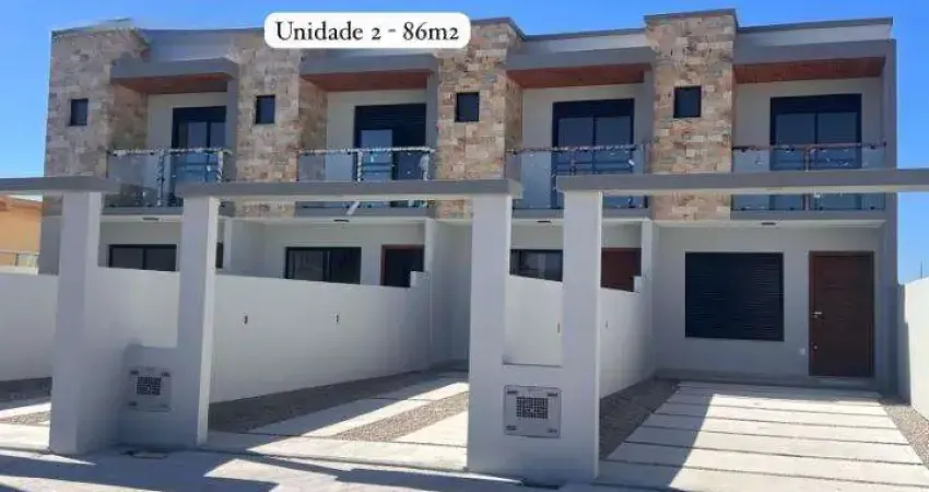 Sobrado para venda em balneário gaivota, turimar, 2 dormitórios, 2 suítes, 1 vaga