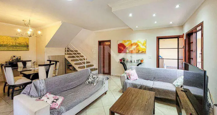 Casa com 3 dormitórios à venda, residencial terras do barão, campinas, sp