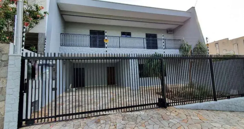 Casa Comercial para Locação em Presidente Prudente, Vila Jesus, 4 dormitórios, 1 suíte, 3 banheiros, 2 vagas