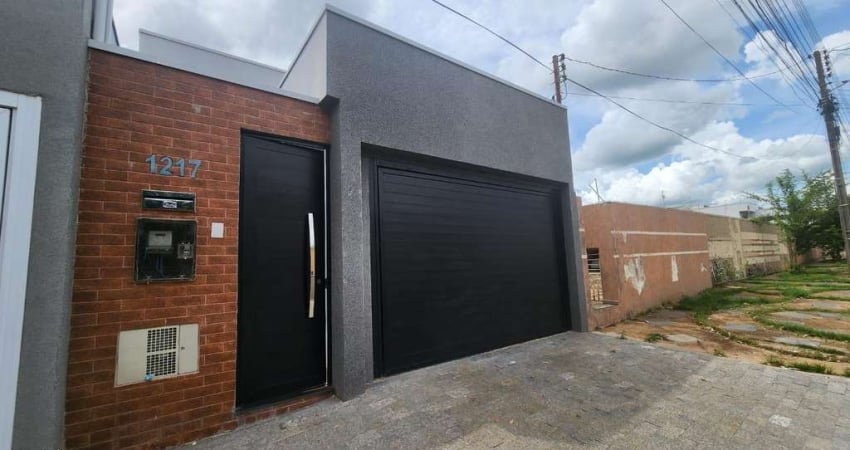 Casa para Venda em Presidente Prudente, Jardim Novo Bongiovani, 3 dormitórios, 1 suíte, 2 banheiros, 2 vagas