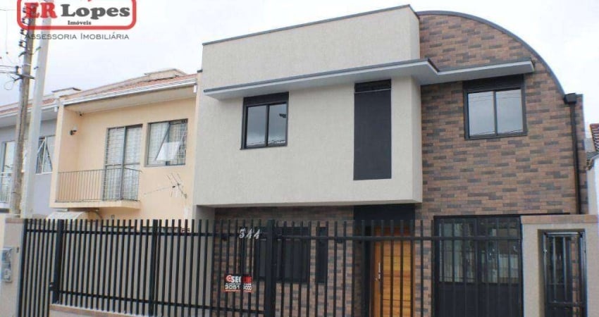 Sobrado com 3 dormitórios à venda, 155 m² por R$ 897.500,00 - Bacacheri - Curitiba/PR