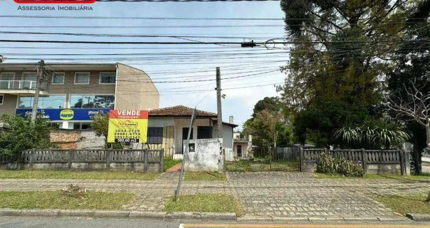 Terreno à venda, 580 m² por r$ 1.495.000,00 - são lourenço - curitiba/pr
