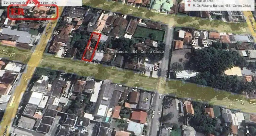 Terreno à venda, 495 m² por R$ 998.000,00 - São Francisco - Curitiba/PR
