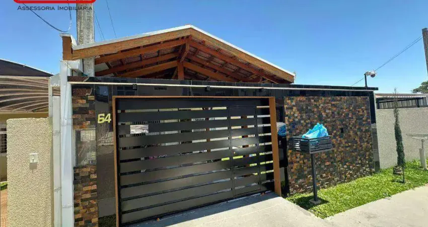 Casa com 2 dormitórios à venda, 76 m² por r$ 380.000,00 - lamenha grande - almirante tamandaré/pr