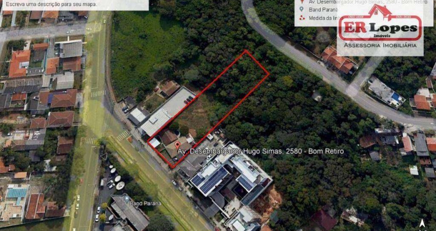 Terreno à venda, 2824 m² por R$ 4.500.000,00 - Bom Retiro - Curitiba/PR