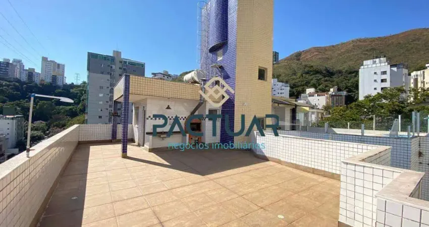 Cobertura com 3 quartos e 3 banheiros para alugar por r$ 4.400/mês