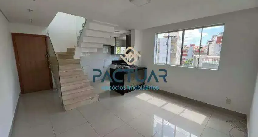 Cobertura com 2 quartos para alugar na Rua Tereza Mota Valadares, Buritis, Belo Horizonte