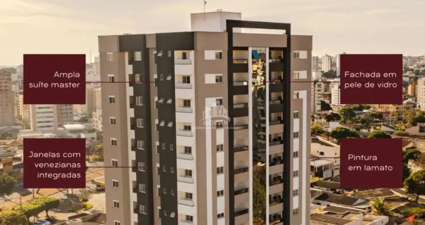Apartamento com 3 quartos à venda na Rua Joaquina Porello Dias, Jardim Finotti, Uberlândia