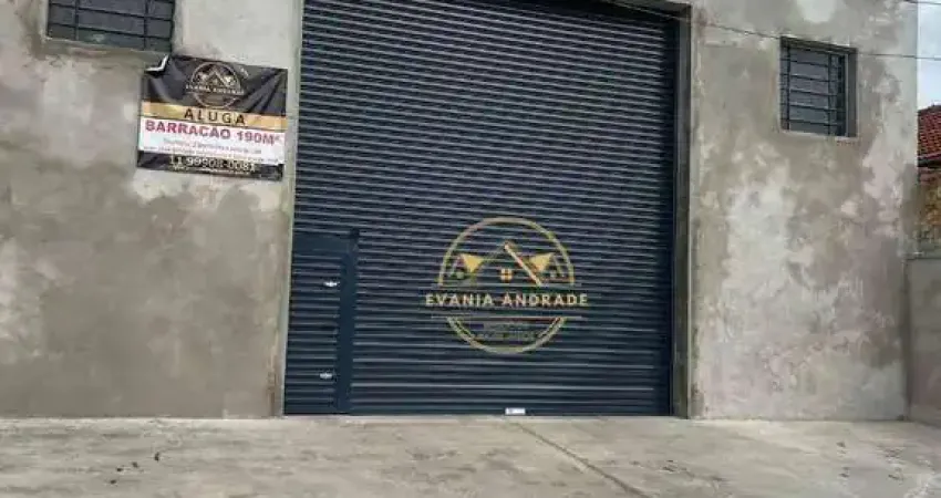 Barracão para alugar, 190 m² por r$ 6.000,00/mês - jardim de lucca - itatiba/sp