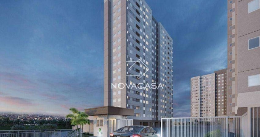 Apartamento com 2 dormitórios à venda, 45 m² por R$ 330.000,00 - Cidade Industrial - Contagem/MG