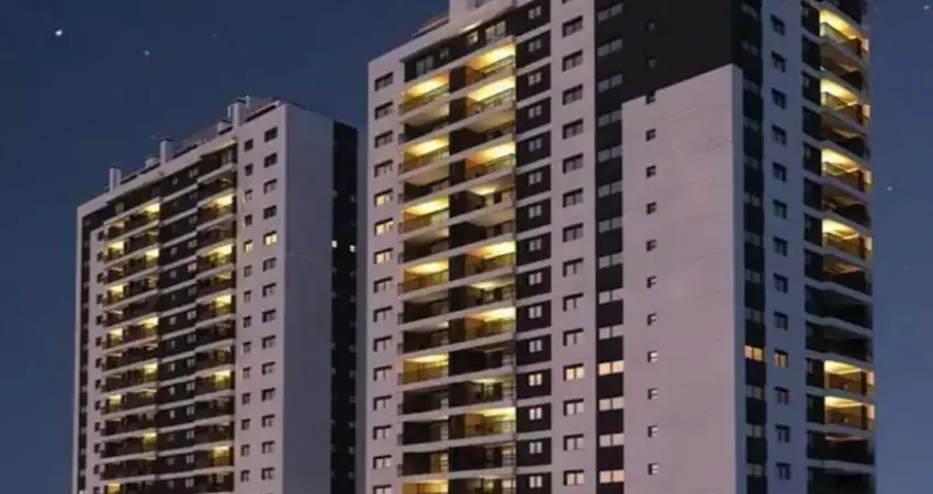 Ap no Cabral 2 quartos, 1 vaga, 64 m².Sacada com churrasqueira