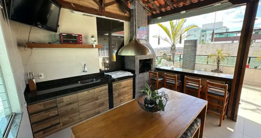 Cobertura com 4 quartos à venda na Delegado Álvaro Loureiro, --, Palmares, Belo Horizonte