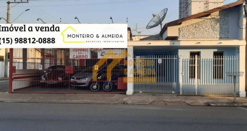 CASA + BARRACÃO A VENDA NO CENTRO DE ITAPETININGA/SP.