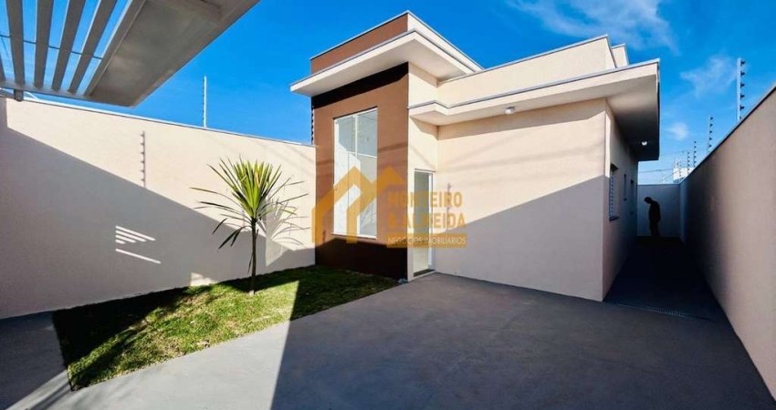 Casa nova a venda no Parque Itapê em Itapetininga