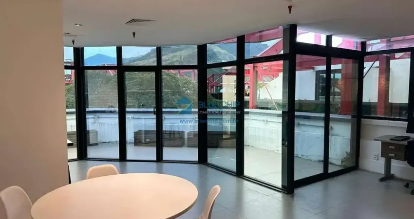 Sala à venda no shopping città américa - barra da tijuca, com 65m² por r$448.000,00