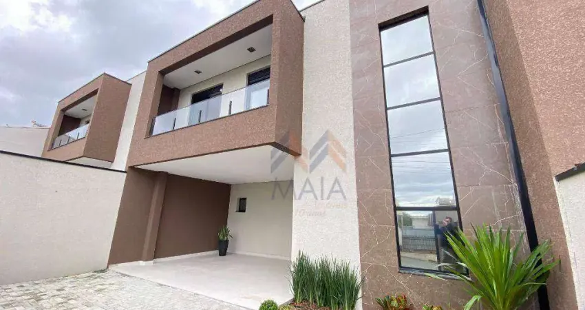 Sobrado com 3 dormitórios à venda, 141 m² por R$ 799.000,00 - Boneca do Iguaçu - São José dos Pinhais/PR