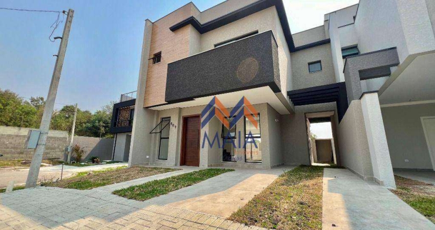 Sobrado com 3 dormitórios à venda, 115 m² por R$ 750.000,00 - Costeira - São José dos Pinhais/PR