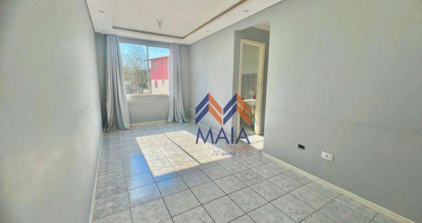 Apartamento com 2 dormitórios para alugar, 46 m² por R$ 1.430,00/mês - Afonso Pena - São José dos Pinhais/PR