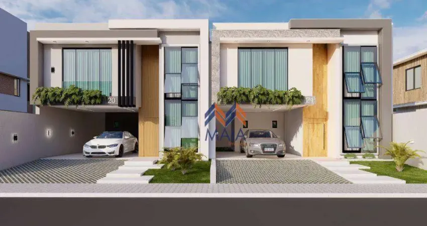 Sobrado com 3 dormitórios à venda, 141 m² por R$ 830.000,00 - Braga - São José dos Pinhais/PR
