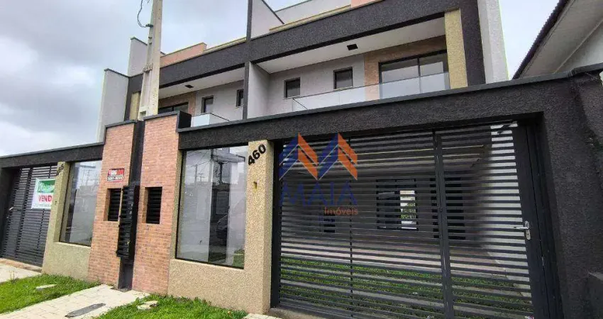 Sobrado Triplex com 3 dormitórios à venda, 143 m² por R$ 970.000 - Cruzeiro - São José dos Pinhais/PR
