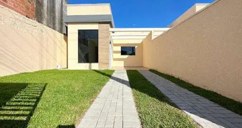 Casa Nova 03 Dormitórios sendo 01 suíte a venda no Bairro Ipê em São José dos Pinhais,