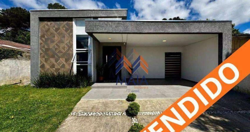 Casa mobiliada com 3 dormitórios à venda, 160 m² por R$ 1.250.000 - Afonso Pena - São José dos Pinhais/PR