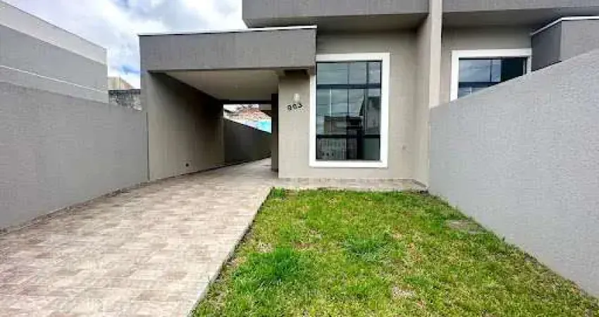 Casa Nova com 03 Dormitórios sendo 01 Suite a Venda no Bairro Jardim Cruzeiro em São Jose dos Pinhais,