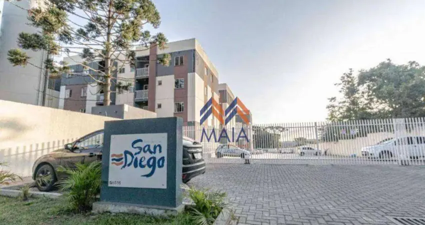 Apartamento com 2 dormitórios à venda, 48 m² por R$ 209.990,00 - Colônia Rio Grande - São José dos Pinhais/PR