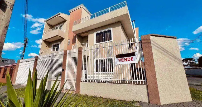 Sobrado TRIPLEX com 4 dormitórios à venda, 159 m² por R$ 1.350.000 - Afonso Pena (Urano) - São José dos Pinhais/PR