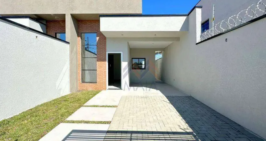 Casa com 3 dormitórios à venda, 75 m² por R$ 549.000,00 - Barro Preto - São José dos Pinhais/PR