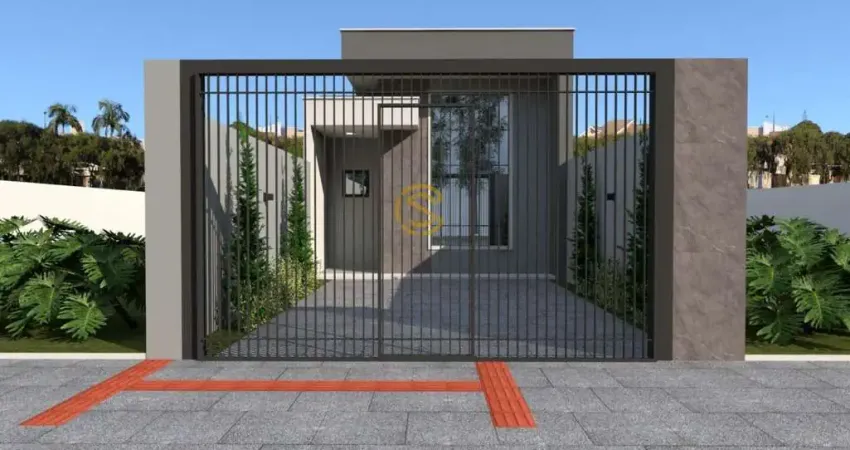 Casa para venda em santa tereza do oeste, loteamento vr, 3 dormitórios, 1 banheiro, 2 vagas