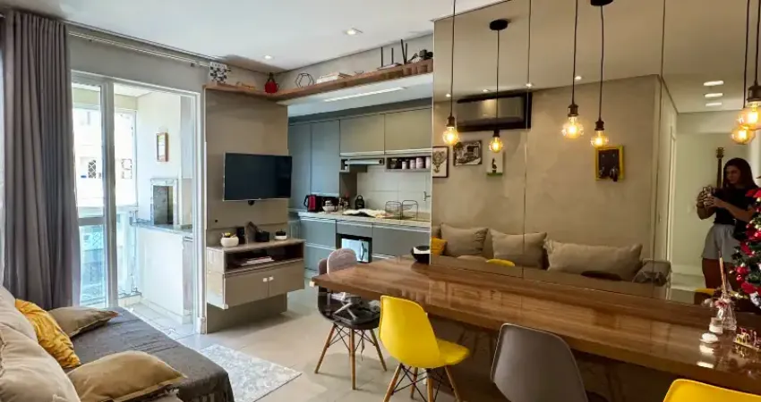 Lindo apartamento a venda - 1 suíte + 1 quarto - bairro bom retiro - joinville/sc