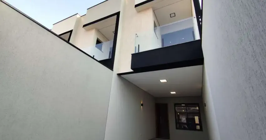 Sobrados novos com área gourmet – jardim três marias / ponte rasa