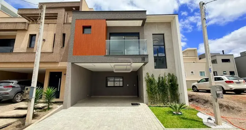 Condomínio fogiatto - sobrado à venda no bairro costeira - são josé dos pinhais/pr