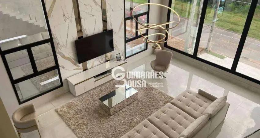 Casa Incrível em Condomínio Fechado – 4 Suítes, Planejados, Solar e Ar Condicionado, Condomínio Santa Isabel – Louveira/SP