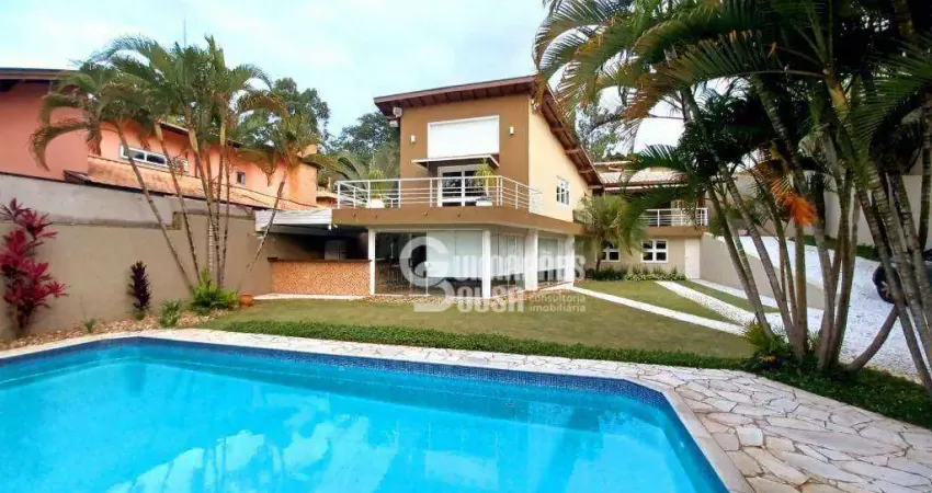 Casa com 4 dormitórios à venda, 494 m² por R$ 2.500.000,00 - Condomínio Vista Alegre - Café - Vinhedo/SP