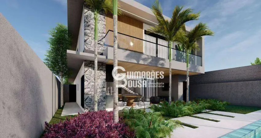 Casa Nova em final de construção com Piscina, 3 Suítes e Gourmet  no Condomínio Recanto dos Paturis – Vinhedo/SP