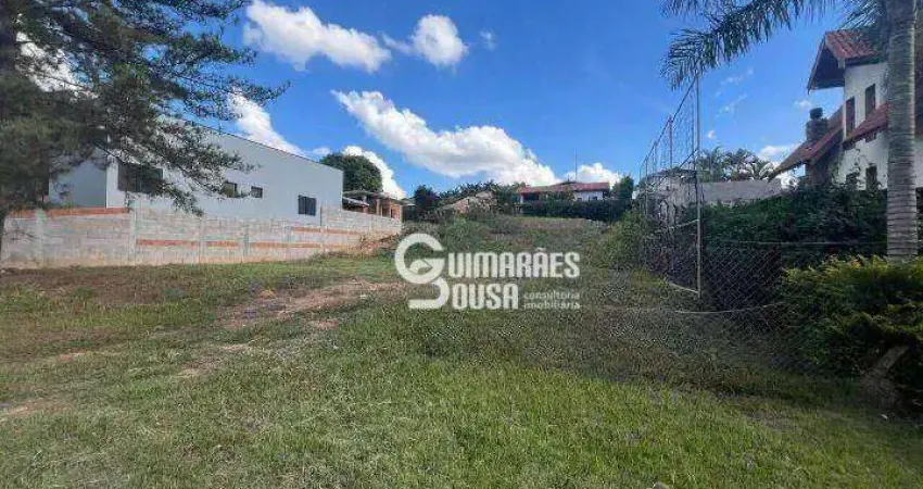 Terreno Plano de 838 m² no Vista Alegre Sede – Condomínio Fechado em Vinhedo/SP