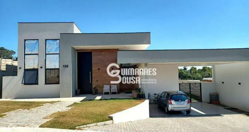Casa Pronta para Morar com 3 Suítes e Gourmet no Condomínio Terras de Santa Teresa – Itupeva