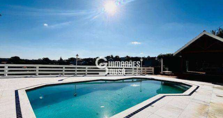 Para Morar com Estilo! Casa com 4quartos, 2 vagas cobertas, 4 suítes,  no Condomínio Marambaia – Vinhedo/SP